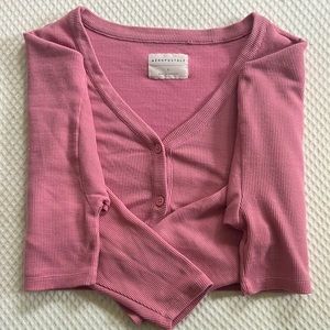 Aéropostale Waffle knit sweater